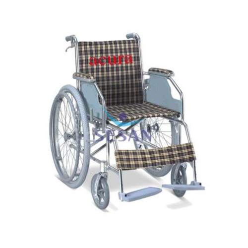 AC-1008 Alluminium Framed Folding Wheelchair