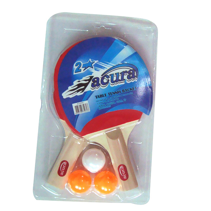 Acura AC-4002 Racket Set / 3 Balls Gift