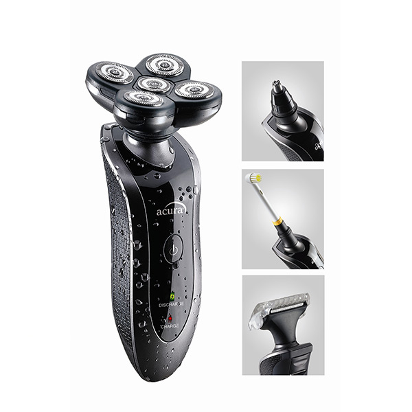 Acura AC-88 5 Head-Tooth Brush Shaving Set