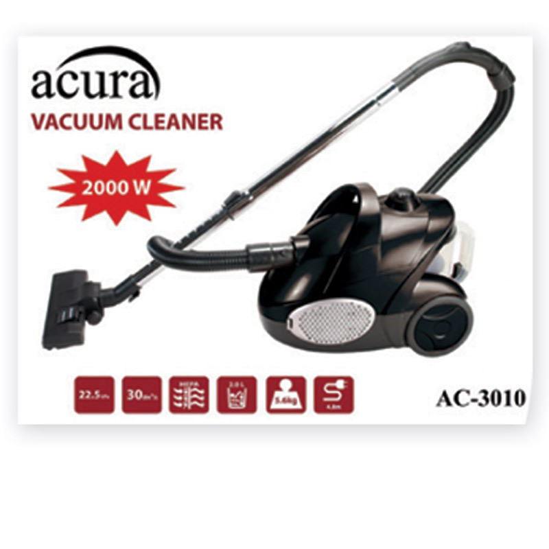 Acura AC-3010 Vacuum Cleaner 1.800 Watt-Torbasiz