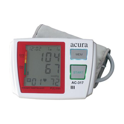 ACURA AC-317 Large Cuff  LCD Blood Pressure Monitor